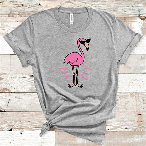 Cool Flamingo Shirt Flamingo Tee Shirt Womens Flamingo Shirt - Etsy