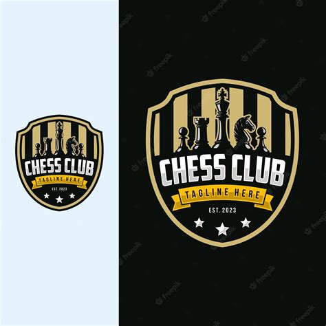 Premium Vector Chess Logo Vector Illustration Template Logo Design