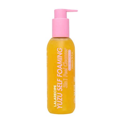 Lala Recipe Yuzu Self Foaming 3 in 1 Peel Cleanser 200ml – Lakinza