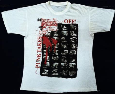 Vintage Sex Pistols Chronology T Shirt Defunkd