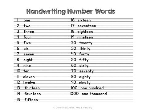 Fun 2nd Grade Handwriting Practice Paper • Mrs E Virtually Worksheets