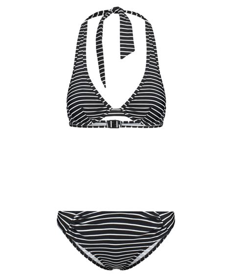 Damen Bikini Underwire Neckholder Bikini B Cup