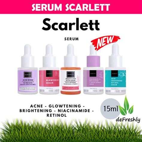 Jual Scarlett Serum Glowtening Brightly Ever After Acne