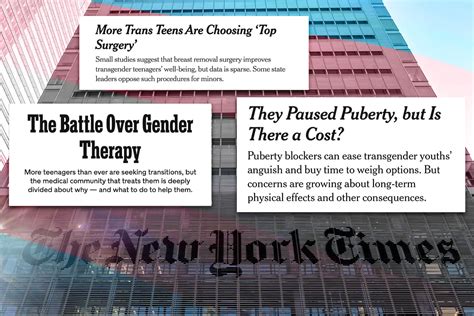 Opinion A Second Look At The Attacks On The New York Timess Trans