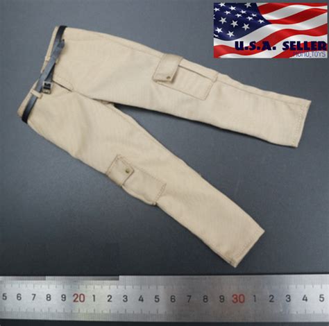 Cargo Pants With Belt For Hot Toys Worldbox Coomodel Male Figure Usa Ebay