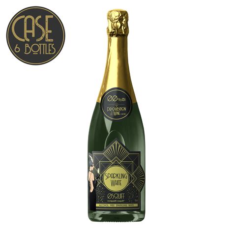 Alcohol Free Sparkling White 75cl Case 6 Bottles - The Prohibition Wine ...