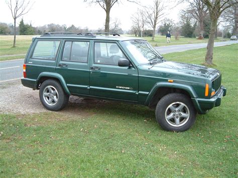 Green Jeep Cherokee Top Jeep