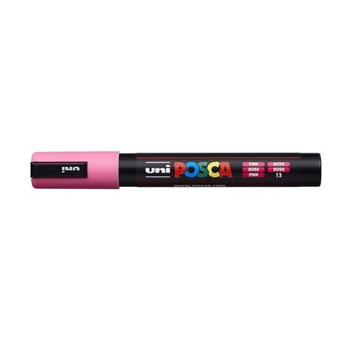 POSCA acrylic marker 5M pink | Manumi.eu