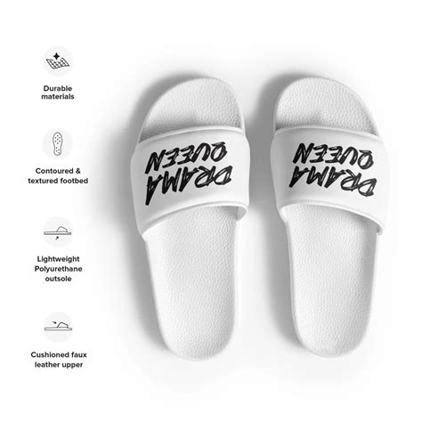 Drama Queen Womens Slides