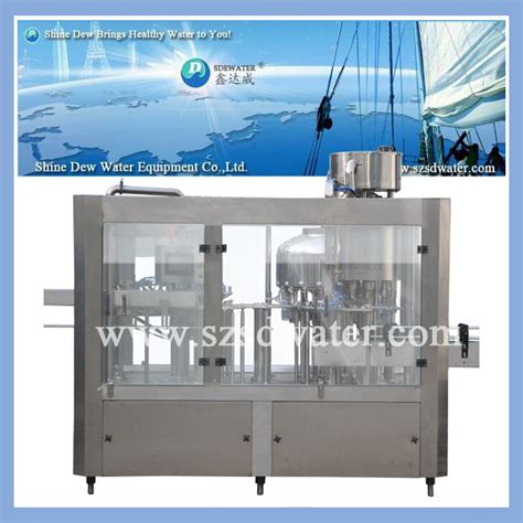 Small Pet Bottled Drinking Water Making Filling And Sealing Machine