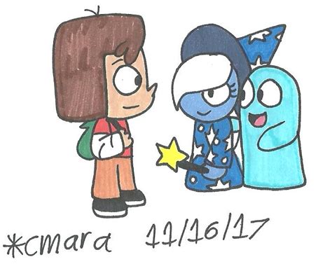 Bloo Introduces Hilda To Mac By Cmara On Deviantart