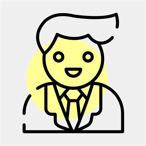 Icon President Usa General Election Elements Icons In Color Spot