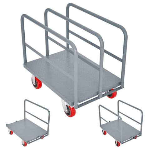 Maocao Hoom 36 X 24 Steel Panel Truck Heavy Duty Drywall Lumber Cart