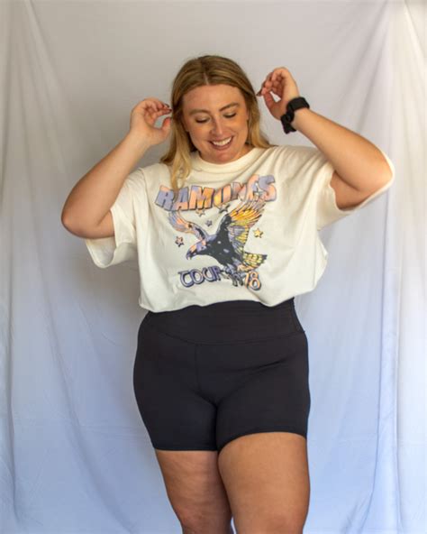 9 Biker Shorts Outfit Ideas You Will Love Plus Size Biker Shorts Outfits