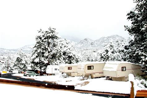 Surprise Spring Snow! | RV Parking