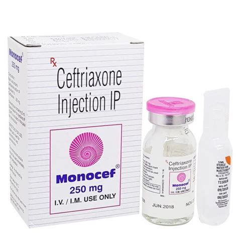 Buy Monocef Injection Mg Ceftriaxone Medsvalley U