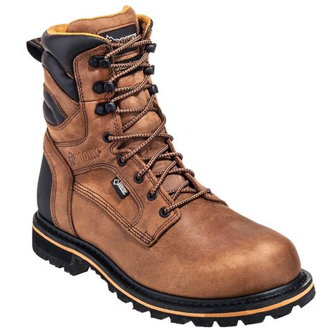 Rocky Boots: Men's Waterproof K060 Insulated Vibram Sole Governor Work ...