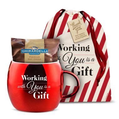 Sparkling Ornament Mug Hot Cocoa Gift Set