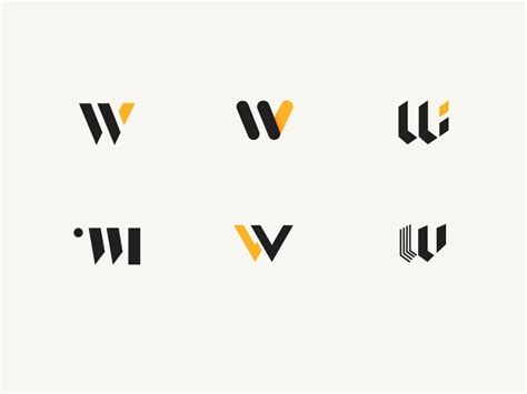 W-sign logos | Graphic design logo, Letter logo design, Minimalist logo ...