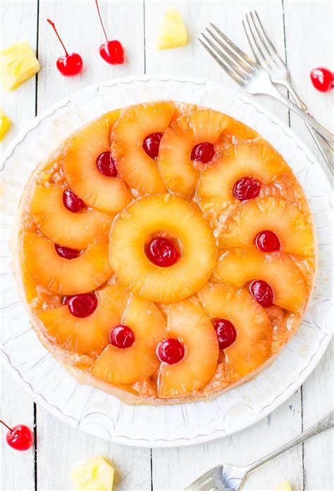 Super Moist Pineapple Upside Down Cake Averie Cooks