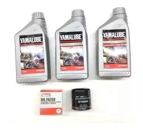 Kit Service Yamaha R6 Fz 6 Aceite Filtro Aceite Original