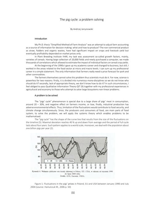 (PDF) The pig cycle: a problem solving