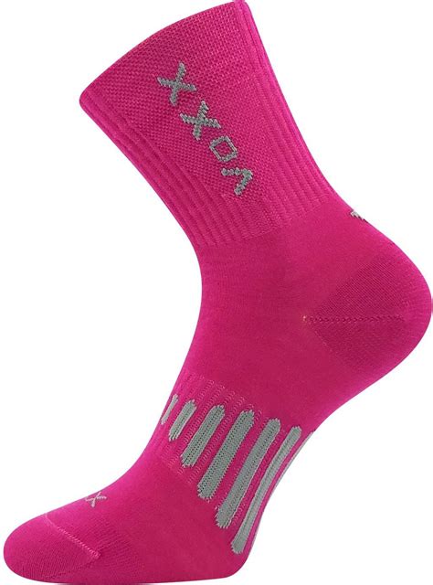 Voxx Unisex Sportowe Skarpetki Merino Bm Fuksja