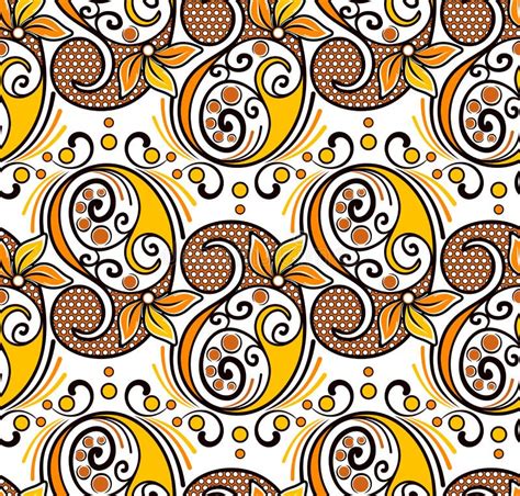 Papel De Parede Sem Emenda De Paisley Do Vetor Ilustra O Do Vetor