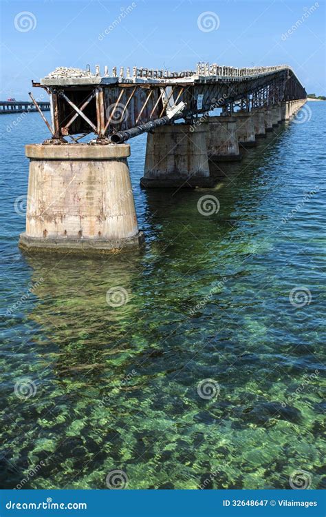 Old Key West Bridge Royalty Free Stock Photography - Image: 32648647