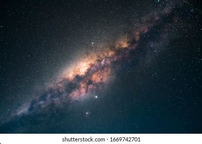 Detailed Galactic Center Milky Way On Stock Photo 1669742701 | Shutterstock