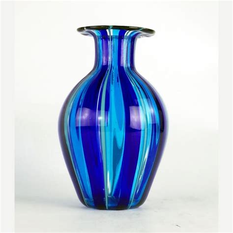 Vase En Verre De Murano Ray Par Valter Rossi Pour Vrm En Vente Sur Pamono