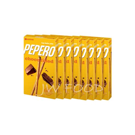 Lotte Pepero Almond White Cookie Choco Cookie Peanut Nude Choco Filled Packs X