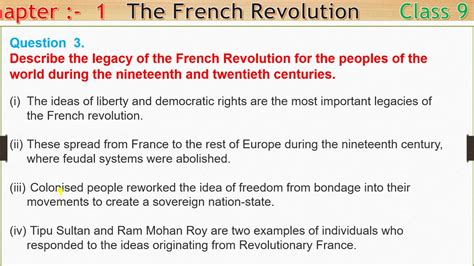 The Legacy Of The Revolution The French Revolution Big Site Of History