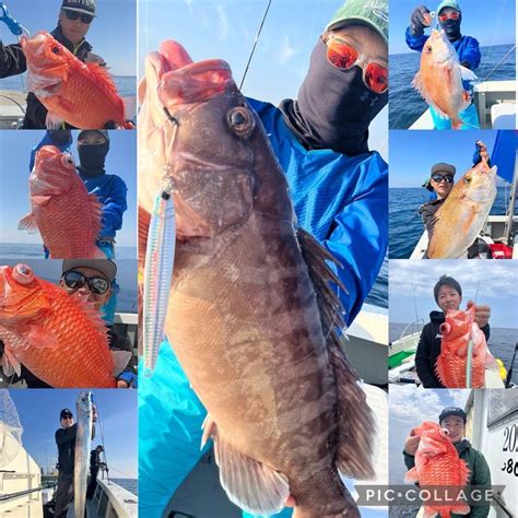 本日の釣果 スロージギング ジギング 熊本 天草 遊漁船 オフショア 高級魚 シーボ ーグ ビーストマスター 竜宝丸