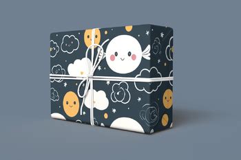 Gift Paper Pattern Mockup Design PSD By Rami S Design TPT