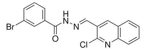 3 BROMO N 2 CHLORO 3 QUINOLINYL METHYLENE BENZOHYDRAZIDE AldrichCPR