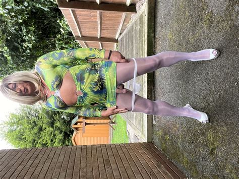 Amateur Crossdresser Kellycd Sexy Milf White Pantyhose Pics Xhamster