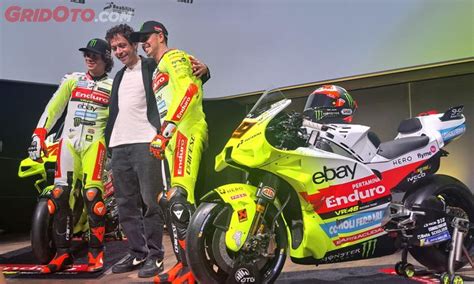 Mentereng Tim Valentino Rossi Pamer Livery Bersponsor Pertamina Enduro