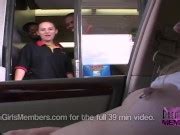 Topless Model Gets Drive Through Worker To Show Her Tits Xxx Mobile Porno Videos Movies