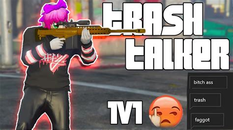 WHEN TRASH TALKER GET EXPOSE MUST WATCH 1v1 GTA 5 ONLINE YouTube