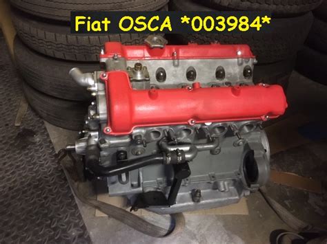 Fiat Parts Osca Engine Joop Stolze Classic Cars