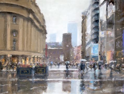 St Anns Towards The Beetham Tower Bob Richardson Clark Art Ltd