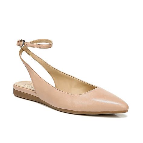 Naturalizer Hamilton Nude Leather Slingback Flats G L Wooki