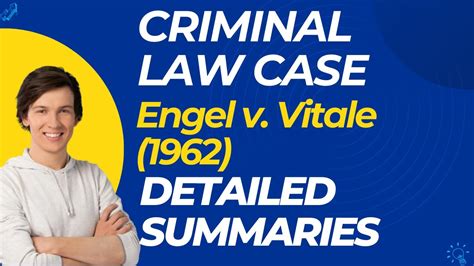 Engel V Vitale 1962 Case Summary YouTube