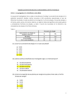 Primer Parcial BCM 20210901 A Facultad De Medicina Universidad De