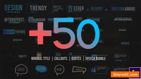 Videohive Motion Titles Pack Free After Effects Templates After