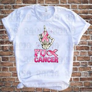 Breast Cancer Middle Finger Png Fuck Cancer Png Funny Cancer Awareness Ribbon Breast Cancer