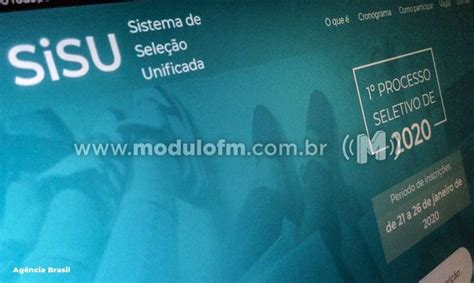 Inscrições Para O Sisu 20222 Começam Nessa Terça Feira 28 Módulo Fm