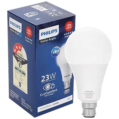 Buy Philips Stellar Bright Led Bulb 23w B22 Cool White Crystal White