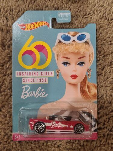 Barbie 60th Anniversary Hot Wheels 14 Corvette Stingray Barbie Car A7